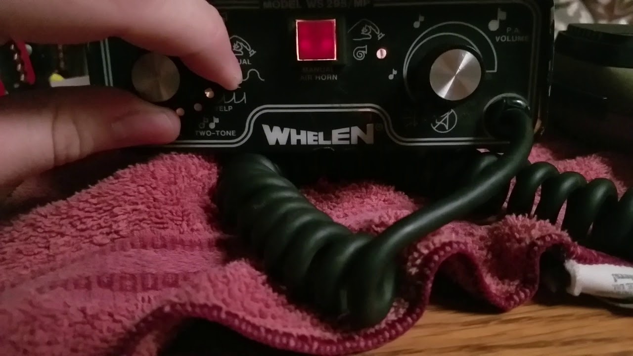 Whelen WS295MP Vintage Siren w/ piercer