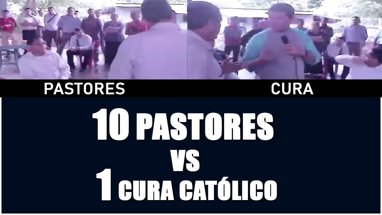 DESCUBREN este INCREÍBLE - DEBATE ANTIGUO - DE 10 vs 1 | PASTORES vs SACERDOTE