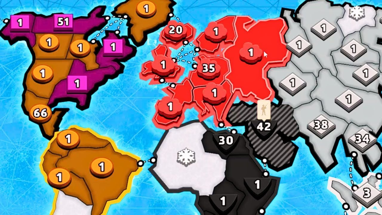 Endgame move that will make you SHIVER! Classic Fixed Risk Global Domination!