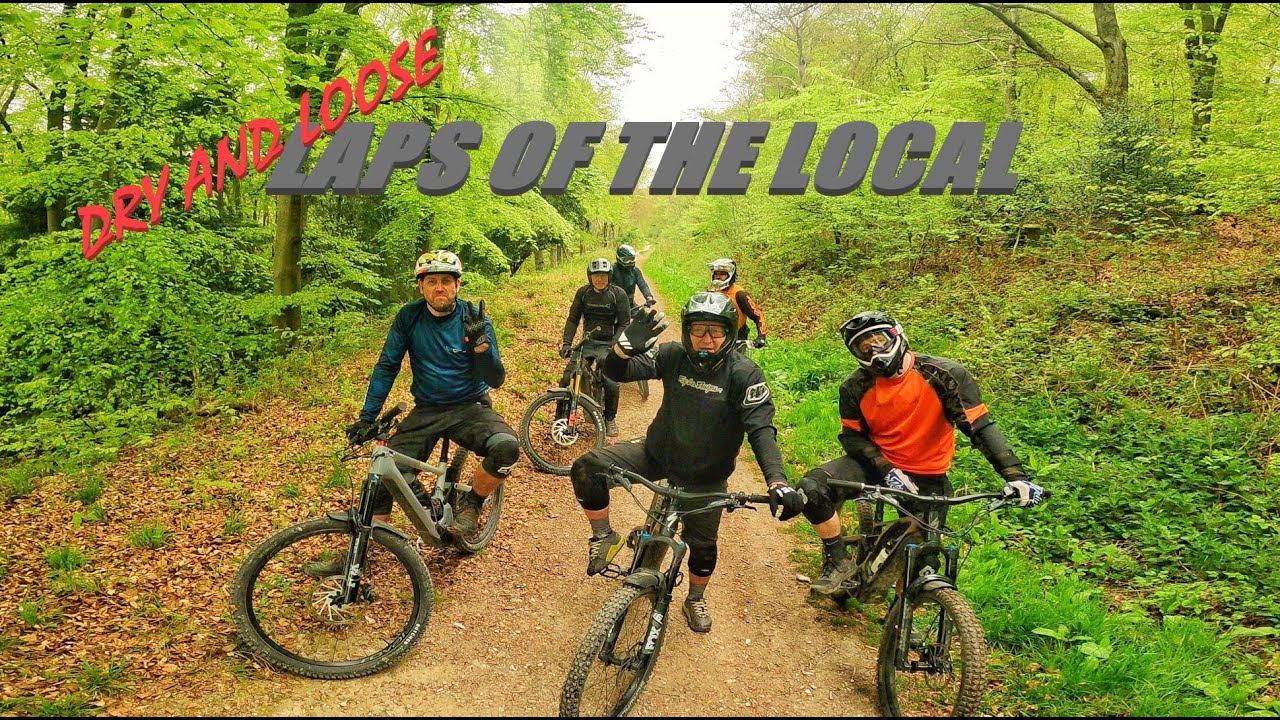 A dry and loose blast around the local trails and QECP with friends on my Nukeproof Megawatt