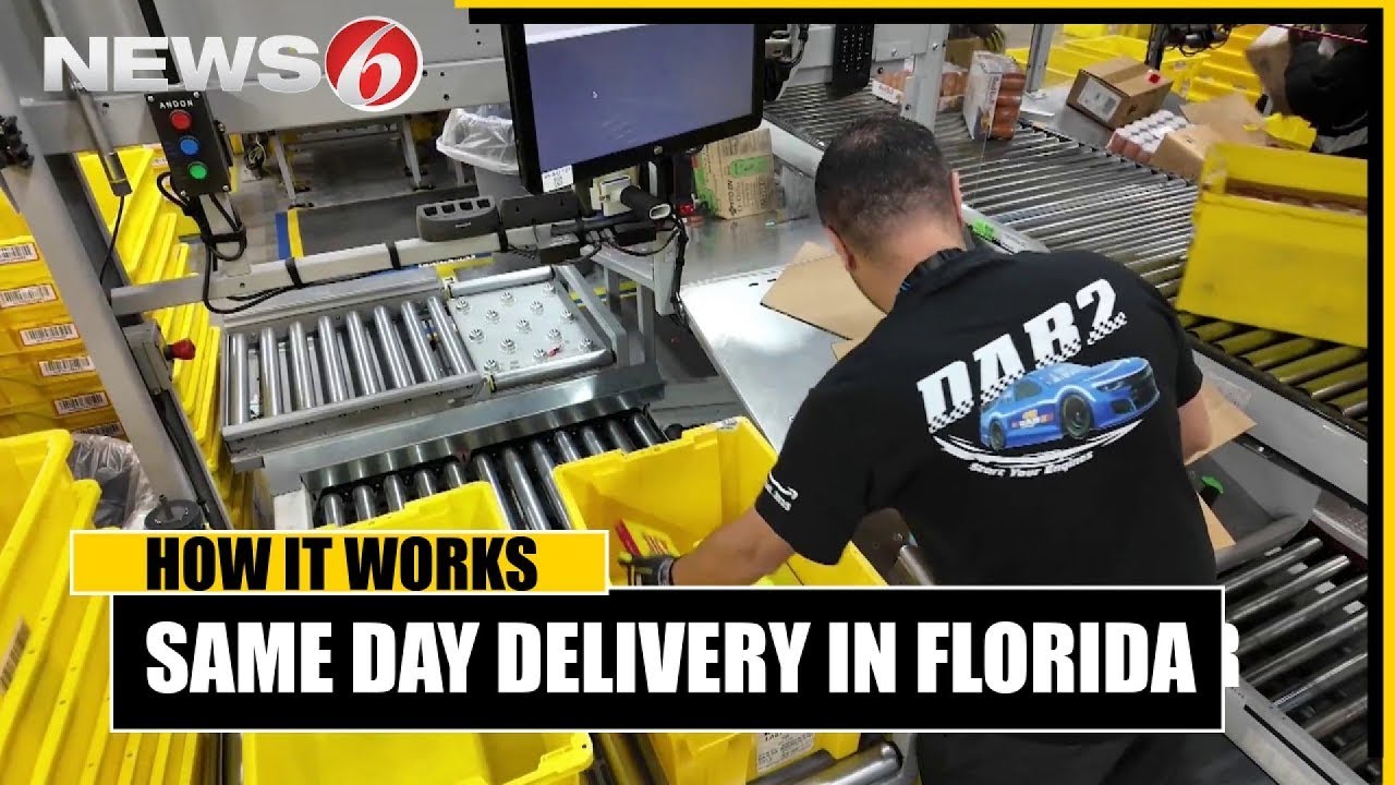 New Amazon Fulfillment Center brings same-day delivery to Central Florida