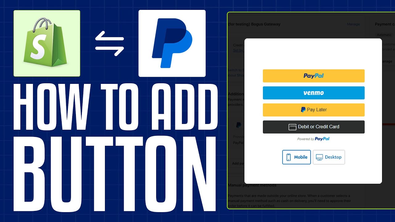 How To Add Paypal Button On Shopify 2026 (Step by Step)