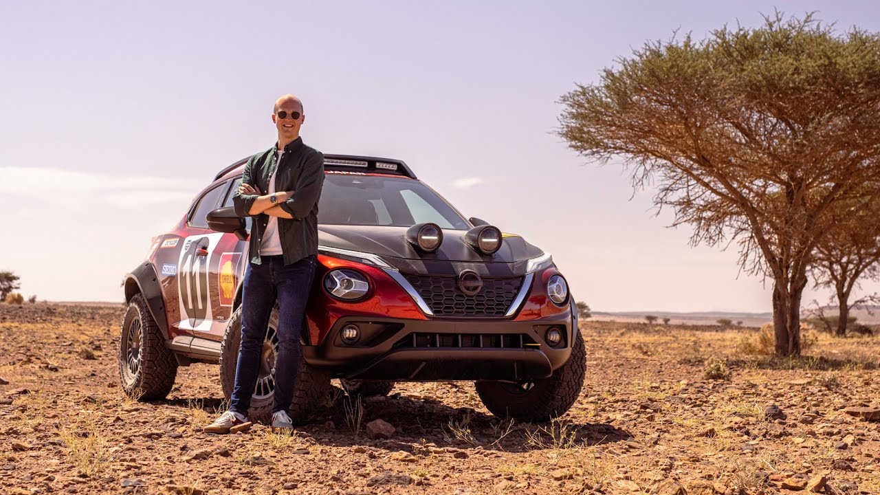 Путешествие по пустыне на невероятном Nissan Juke Rally Tribute!