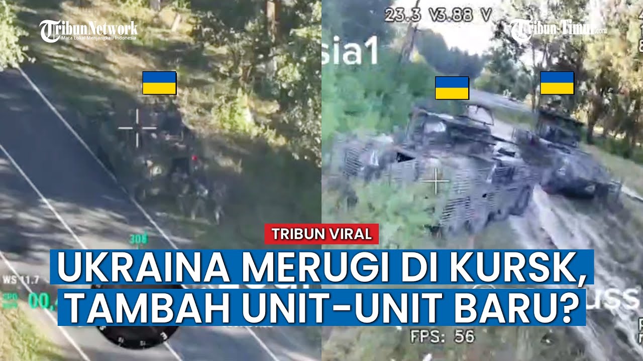 Rusia Rilis Kerugian Besar yang Didapatkan Ukraina di Kursk