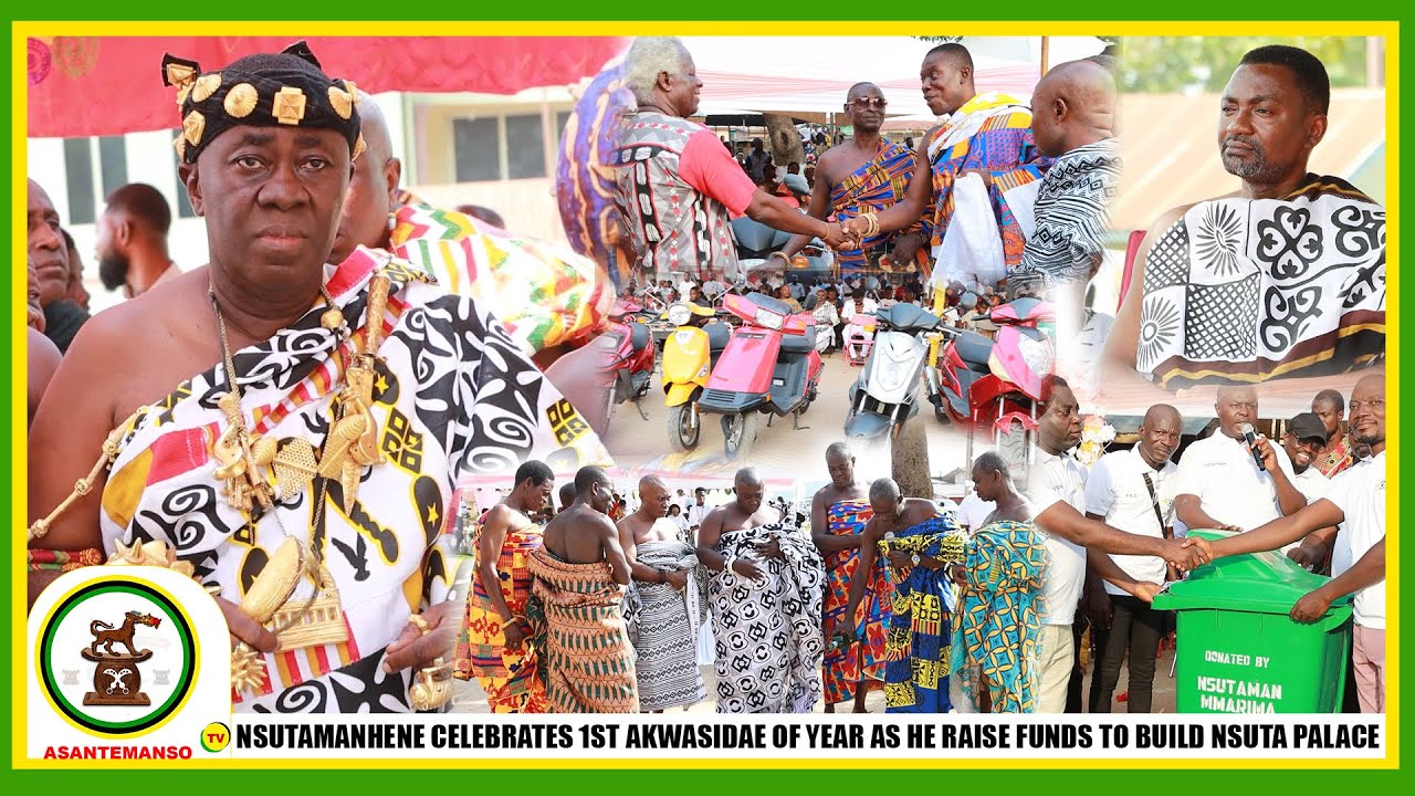 Nsutamanhene Celebrates 1st Akwasidae Of The Year As He Raise Funds To Build Ñew Nsuta Palace