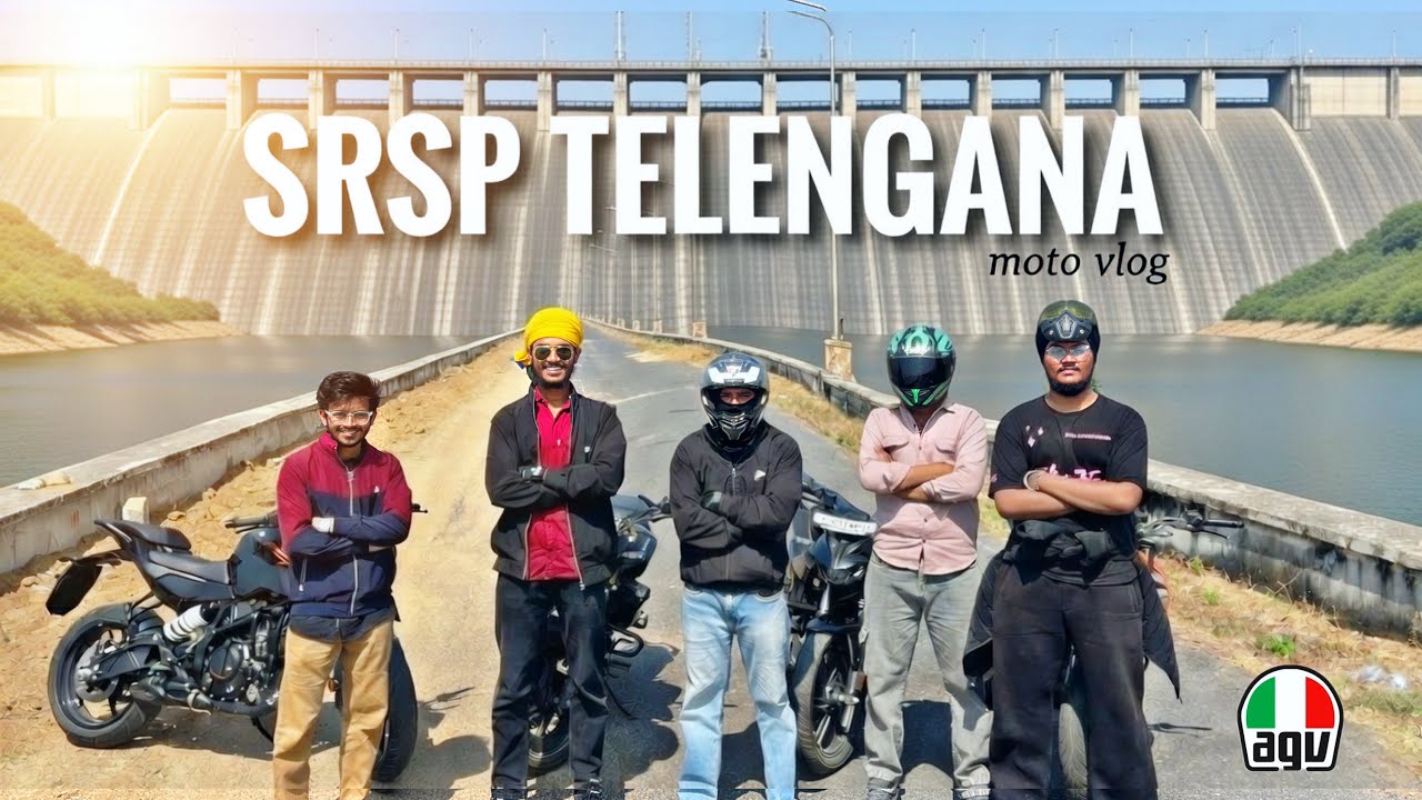 SRSP DAM | OUR FIRST RIDE AT TELENGANA #velohunk #motovolgger #bikersboyz 
