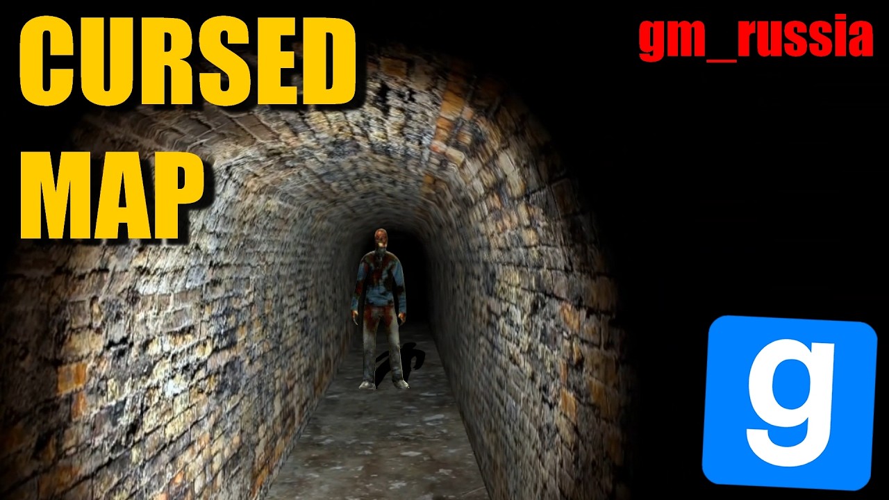 30 minutes of haunted gm_russia investigation in  GMOD VR