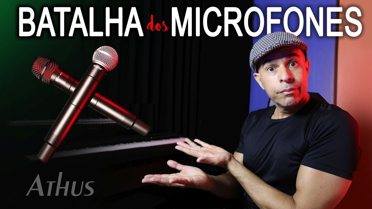Batalha dos Microfones: Shure SM58 vs SE Electronics