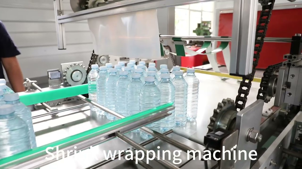 small bottle water blowing filling packing palleting production line