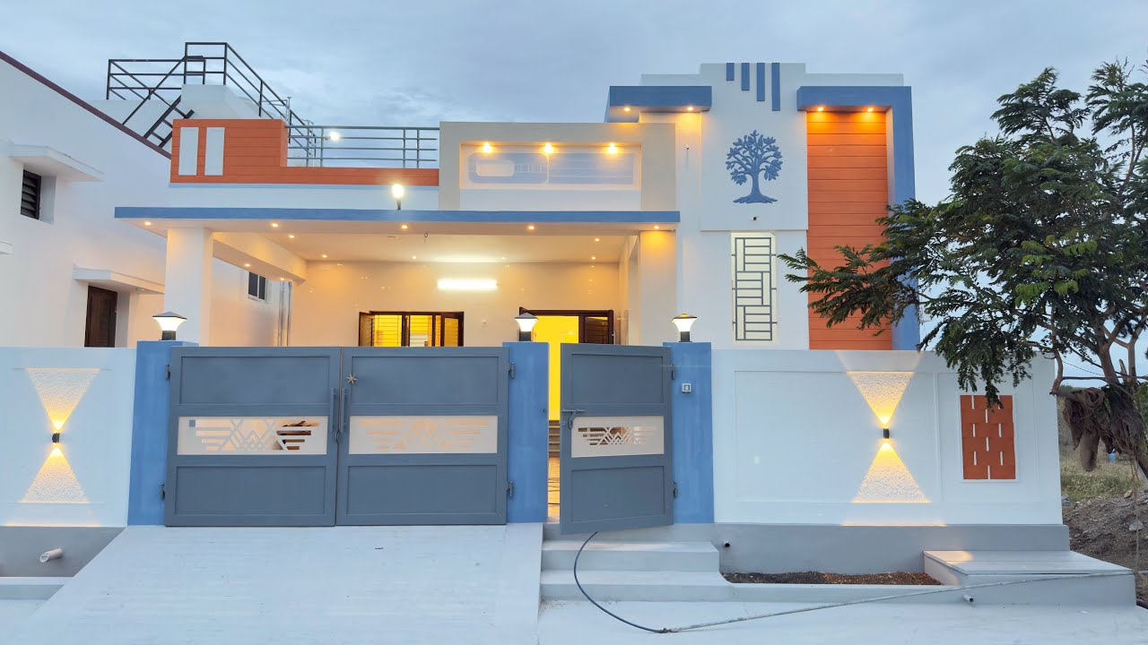 H103/2025🏡4.84 சென்டில் 1500 SQFT’ல் NORTHFACING’ல் அட்டகாசமாக கட்டப்பட்ட 2BHK வீடு #houseforsale