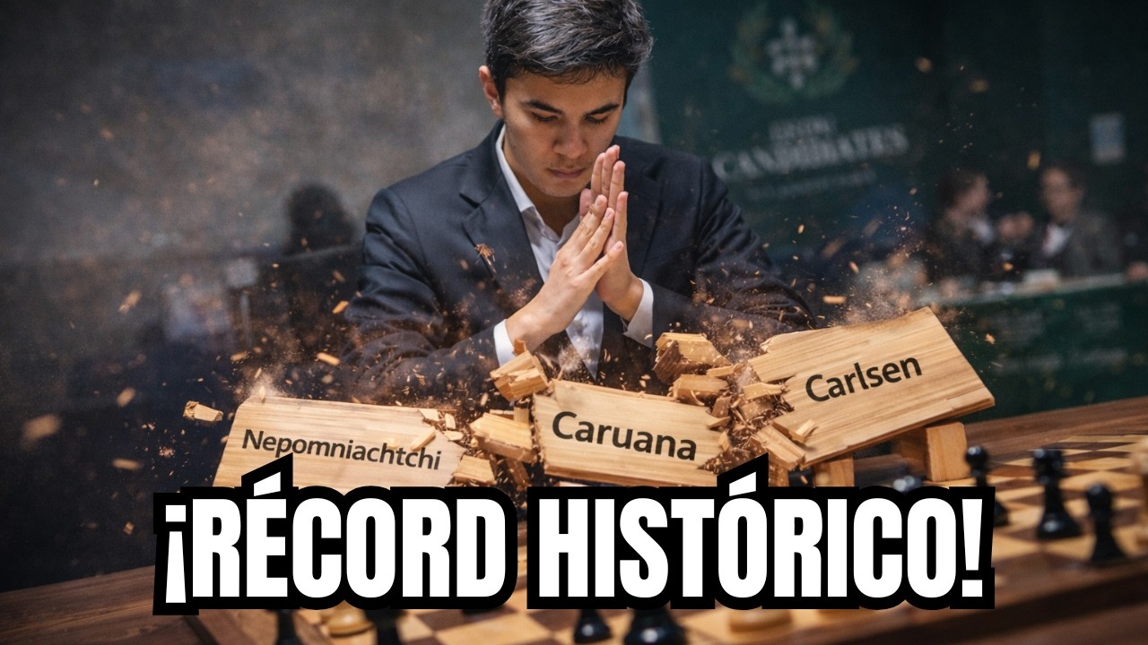 &iexcl;ROMPE TODOS LOS R&Eacute;CORDS! 🏆🔥: Sindarov vs Wei Yi (Candidatos 2026)