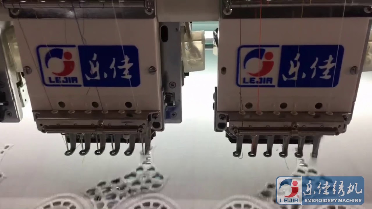 Lejia 6needles 102 heads super multi heads boring boring embroidery machine