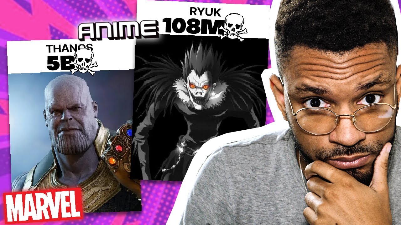 ANIME ou MARVEL: Qui a le plus gros TUEUR ? 👺