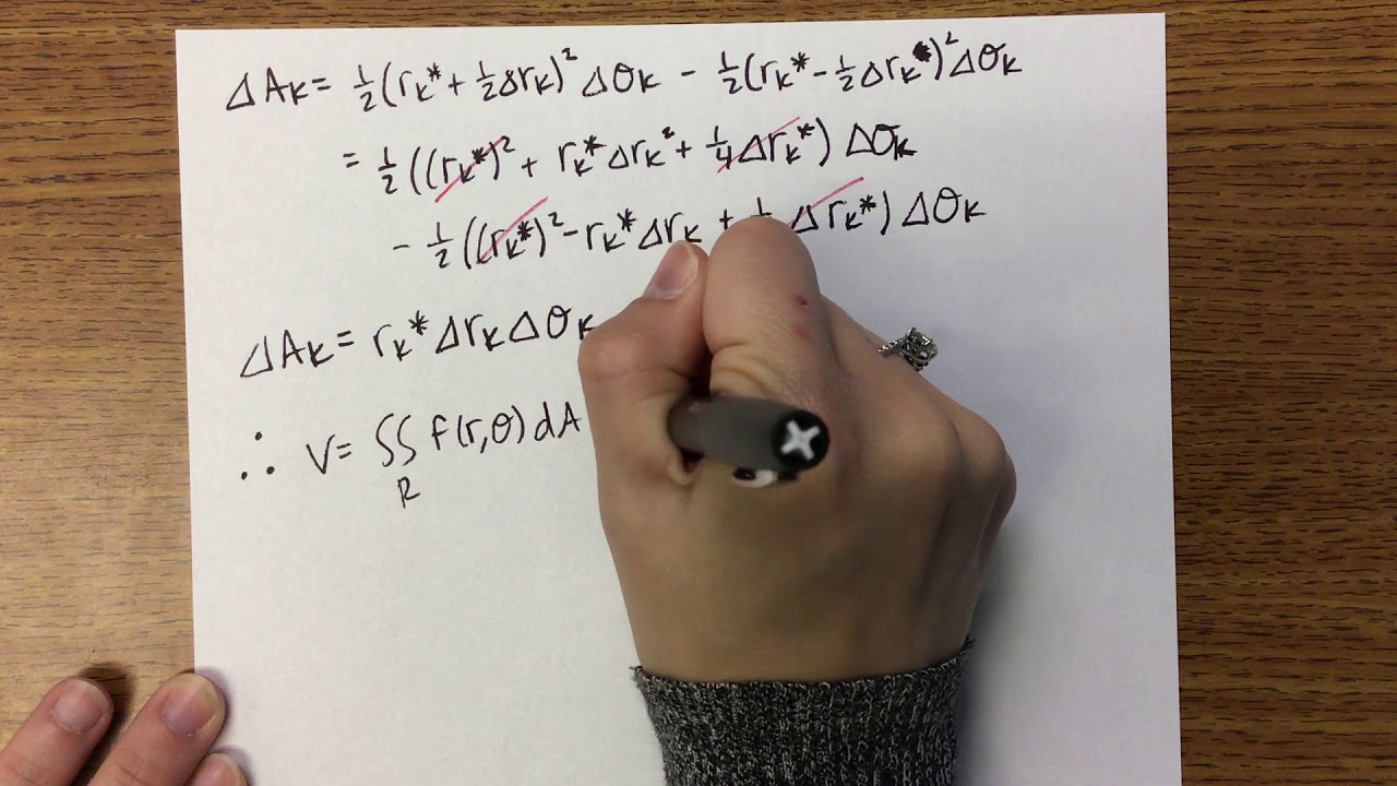 15.3: Double Integrals in Polar Coordinates