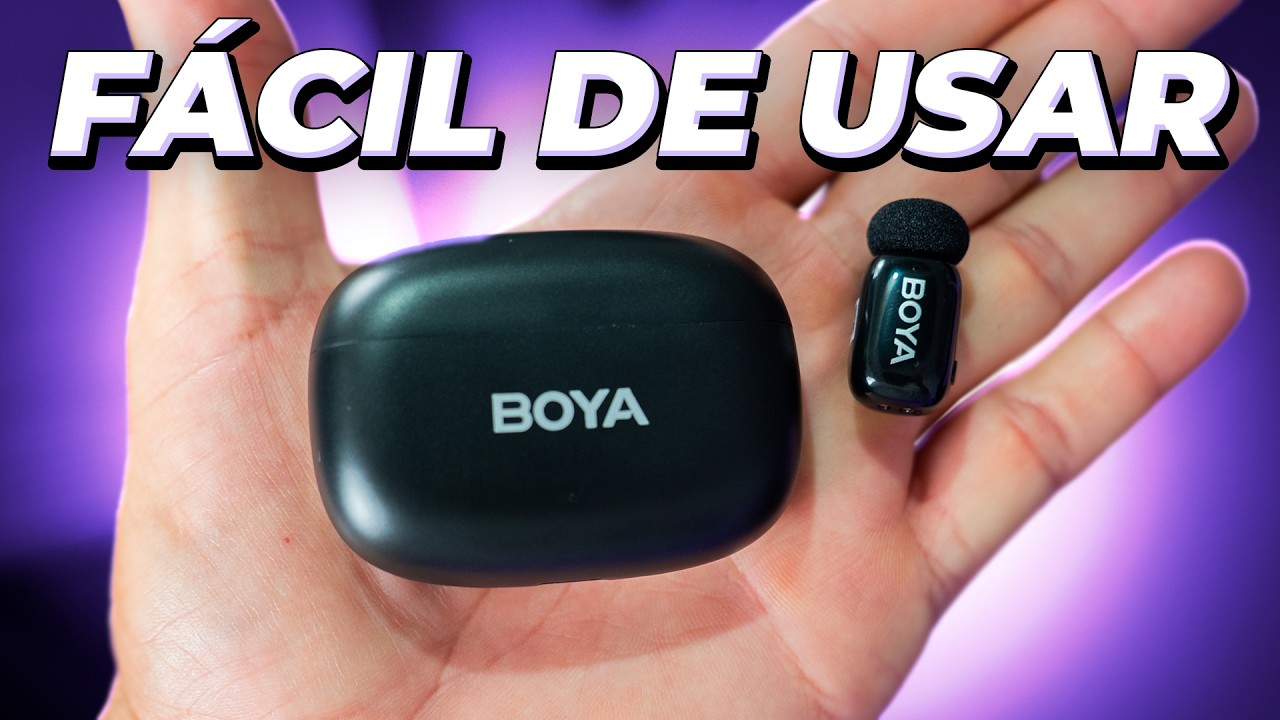 O MENOR MICROFONE que já testei! Vale a pena? 🎤  MICROFONE BOYA MINI REVIEW