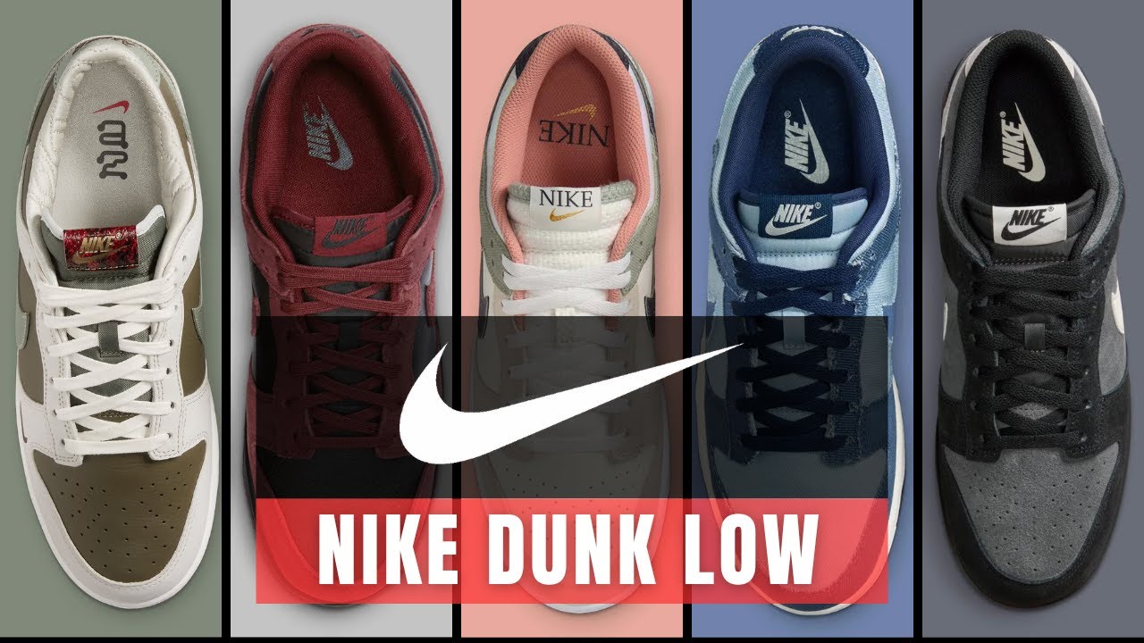 2025 NIKE RELEASES Dunks in Many Colorways!