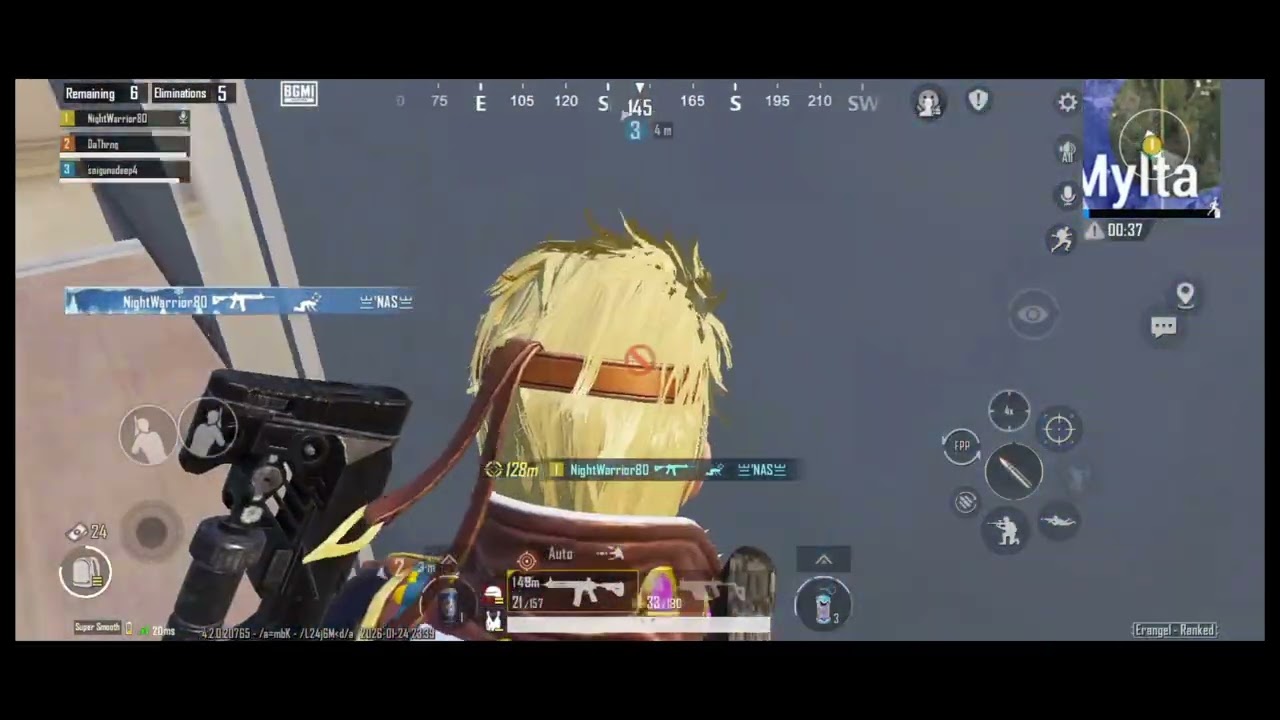 HACKER LIKE TRACING 😈🔥 - ONE PLUS 8T 🧡 ( SMOOTH + 60 FPS GAMEPLAY ) PUBG/BGMI.