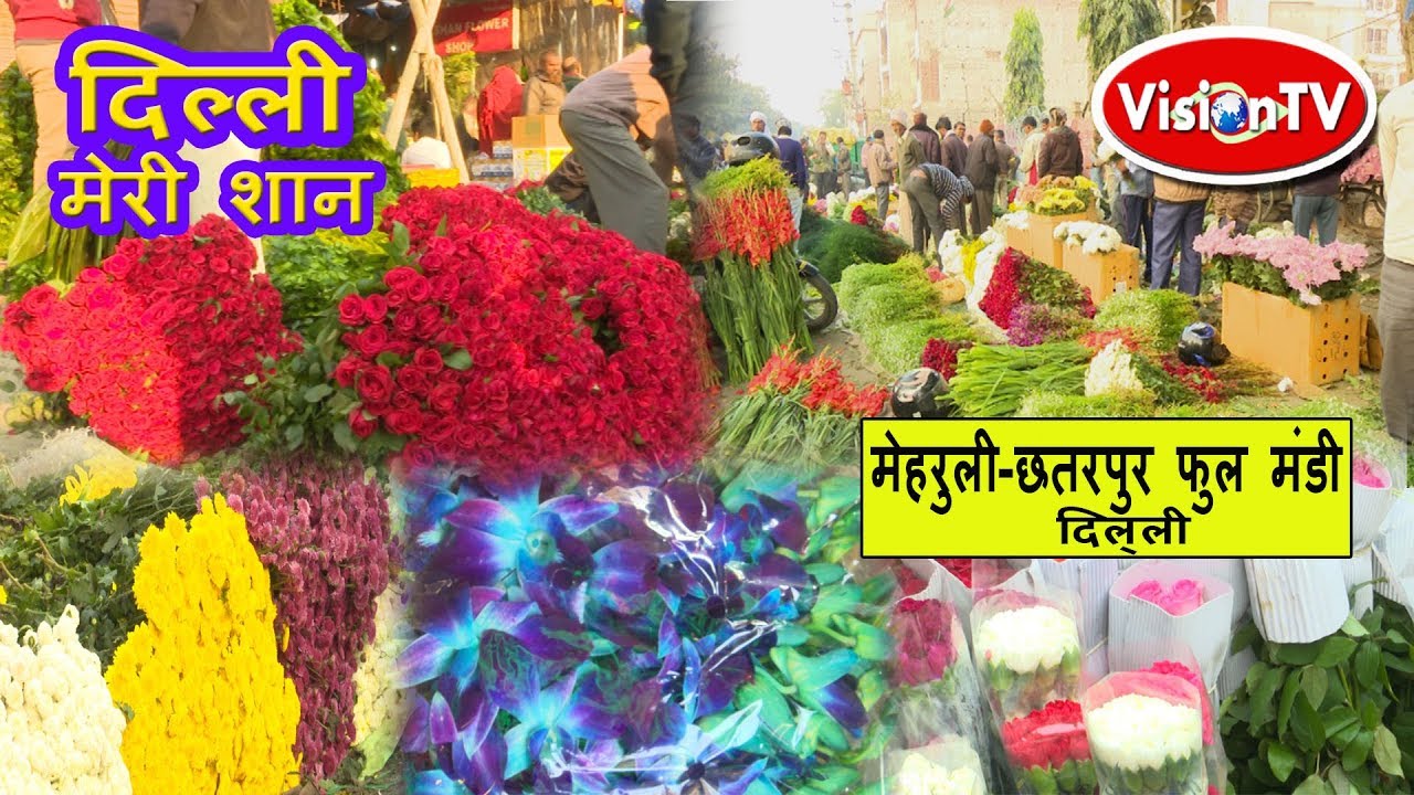 DELHI MERI SHAAN: Mehrauli Flower Market, New Delhi. Vision TV World.