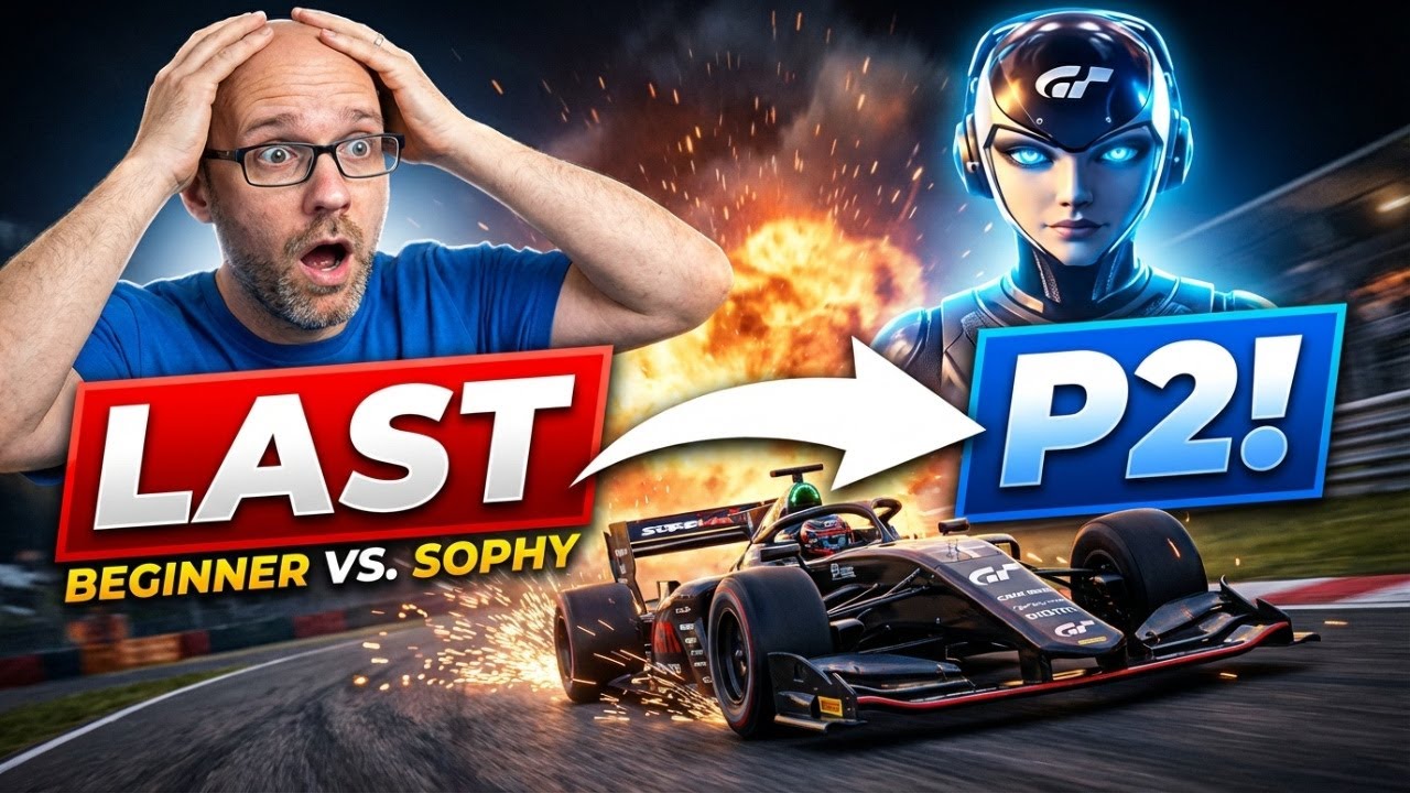 Gran Turismo 7 AI Sophy Expert | Beginner Goes from Last to P2 in Super Formula!