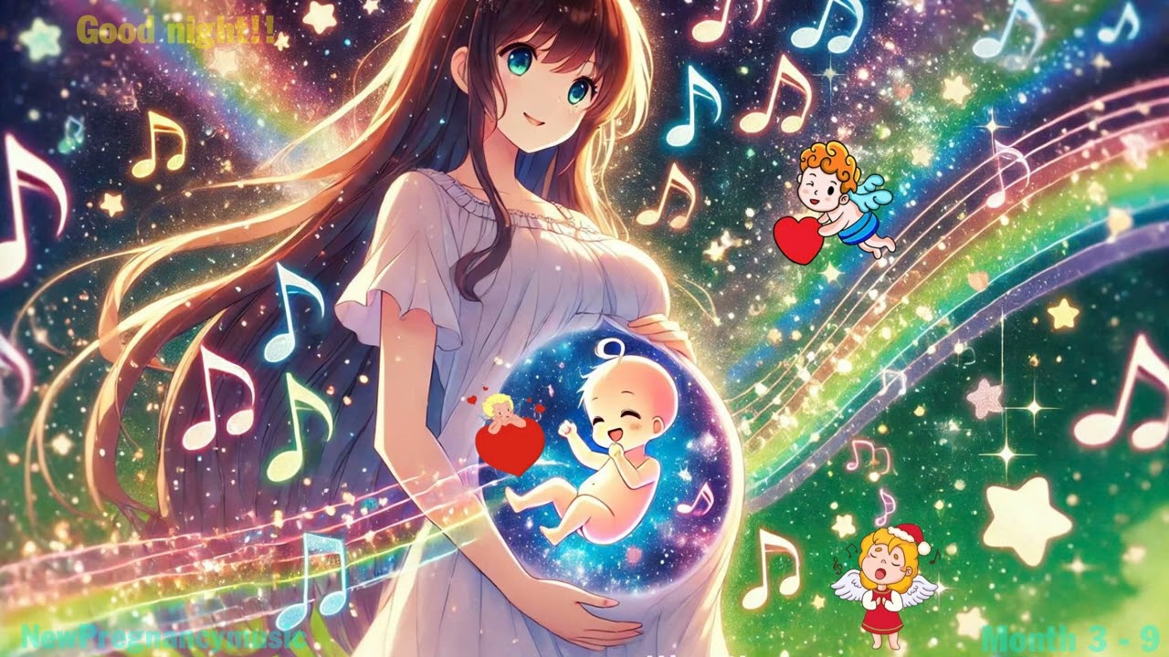 New Pregnancy Music for all angels (3&ndash;9 months) - Good night !