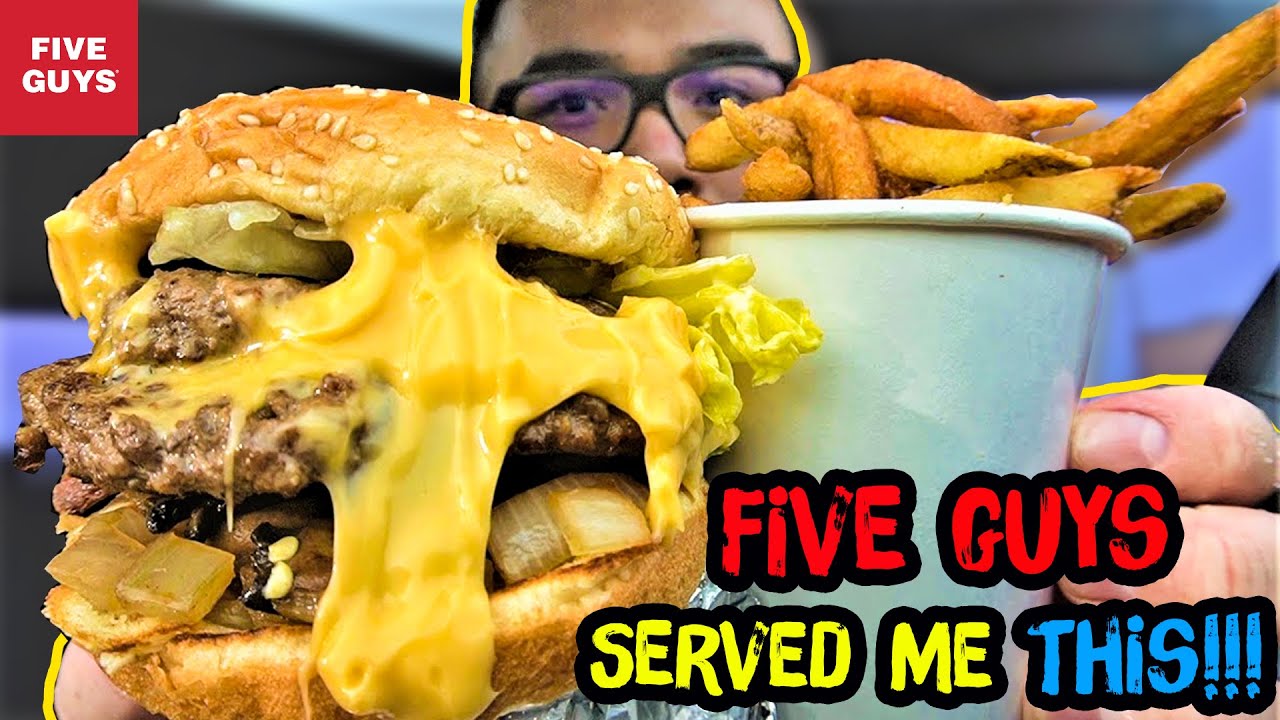 I went to FIVE GUYS and this what they served me