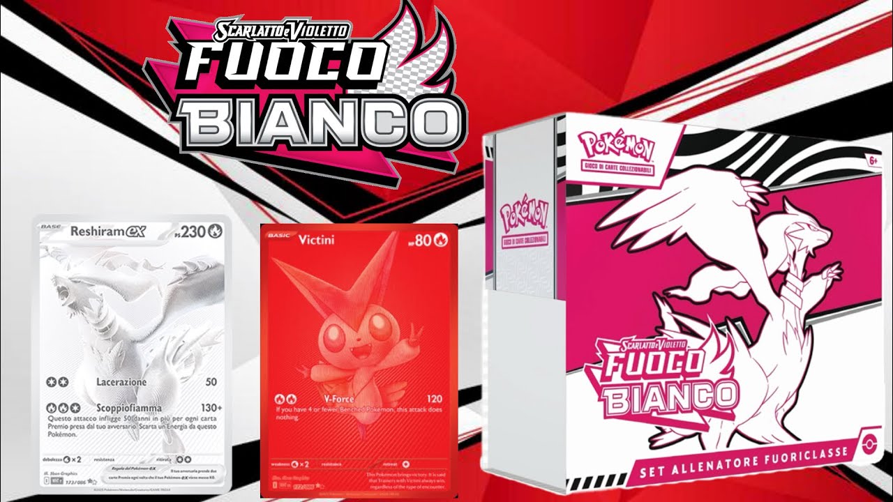 Apriamo un ETB set allenatore fuoriclasse di Scarlatto e Violetto FUOCO BIANCO - Pokémon TCG