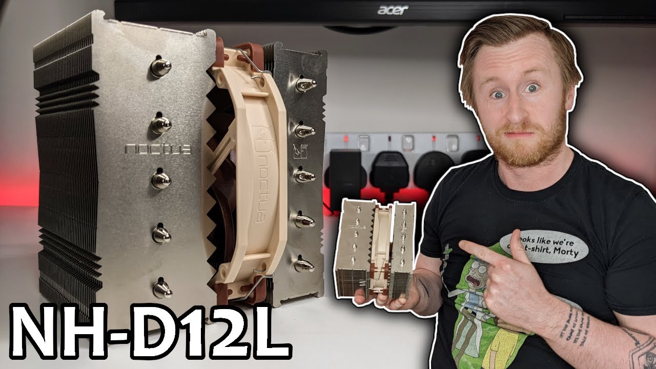 Noctua NH-D12L Review - A Compact & POWERFUL 120mm Air Cooler?