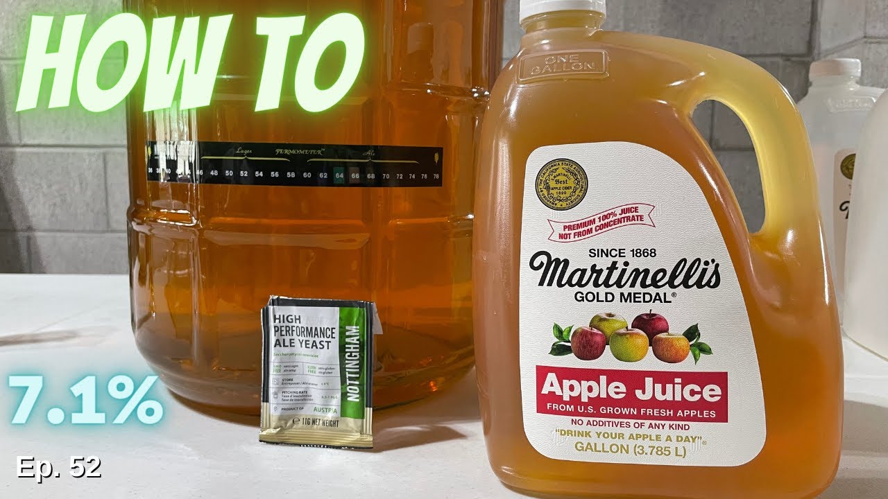 Simple and Delicious Hard Cider At Home