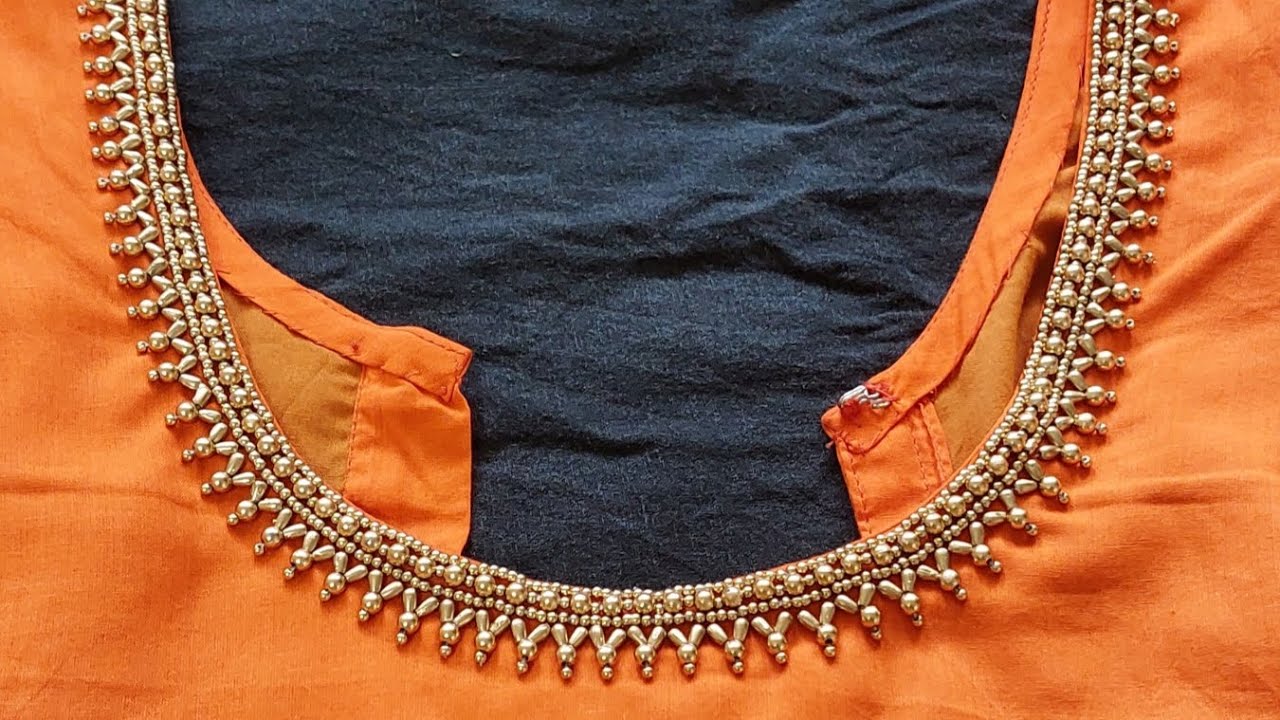 Beautiful neckdesign for beginners 👌