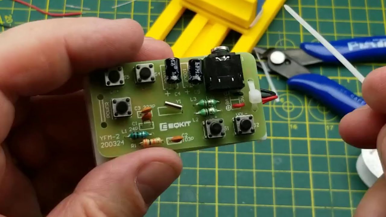 easy kit build: fm radio receiver