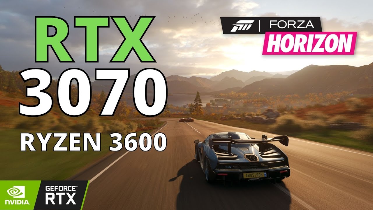 RTX 3070 FORZA HORIZON 4 | 1080p 1440P 4K