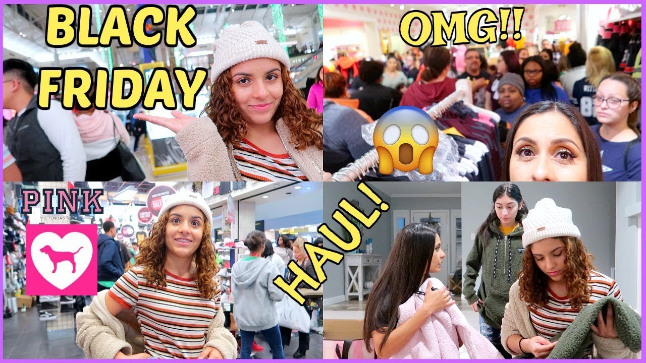 Gran Locura En BLACK FRIDAY 🖤 !! Hubo Pelea 👊🏼💥! HAUL De PINK💕 ! - IsabelVlogs