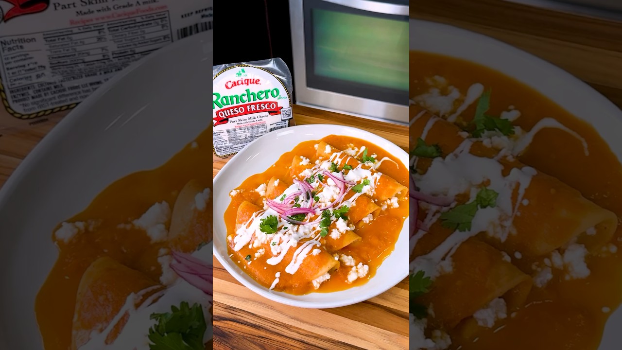 #ad Entomatadas Recipe: A Twist on Enchiladas #shorts
