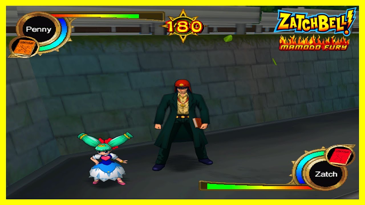 Zatch vs Penny (Zatch Bell Mamodo Fury)