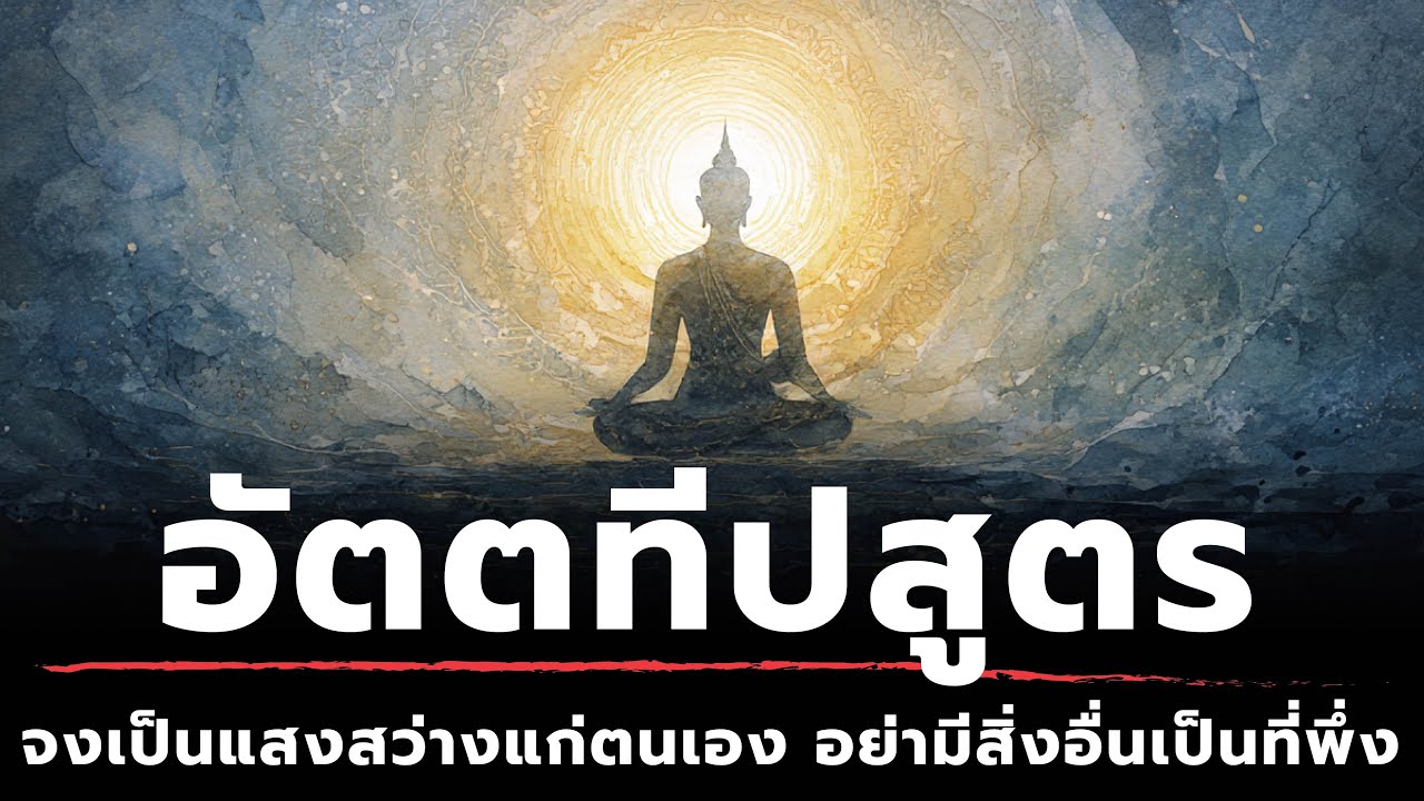 อัตตทีปสูตร - จงเป็นแสงสว่างแก่ตนเอง อย่ามีสิ่งอื่นเป็นที่พึ่ง | ธรรมะหักมุม | ธรรมะเดลี่
