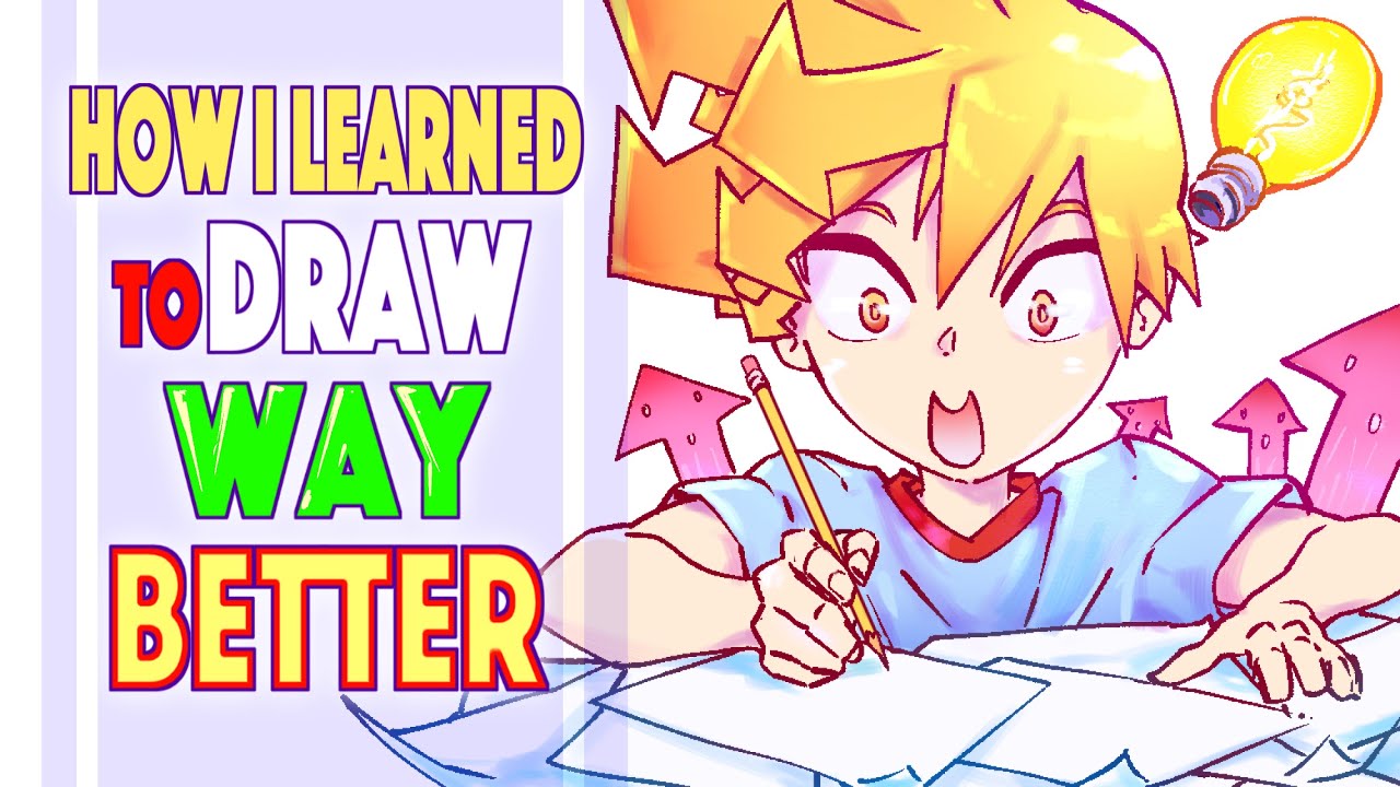 How I Learned To Draw Way Better | How To Draw | Sketchbook Tour