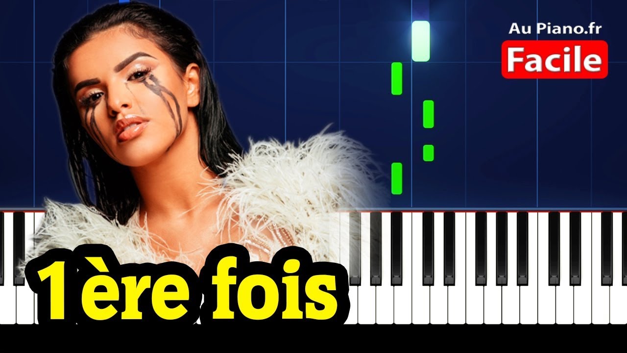 Imen Es - 1&egrave;re fois feat. Alonzo - Piano Karaok&eacute; Instru (AuPiano.fr)