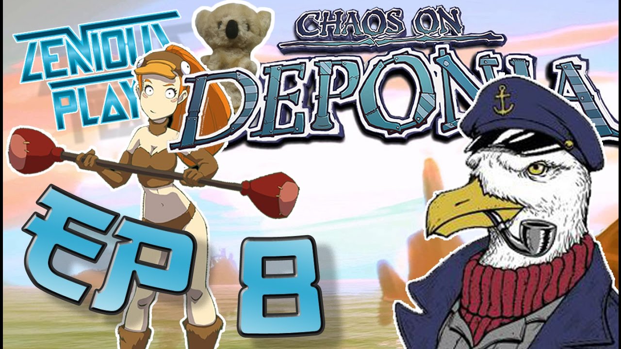 Chaos on Deponia #8 Captain Segull Rufus' Dad (Full Game Play Through)