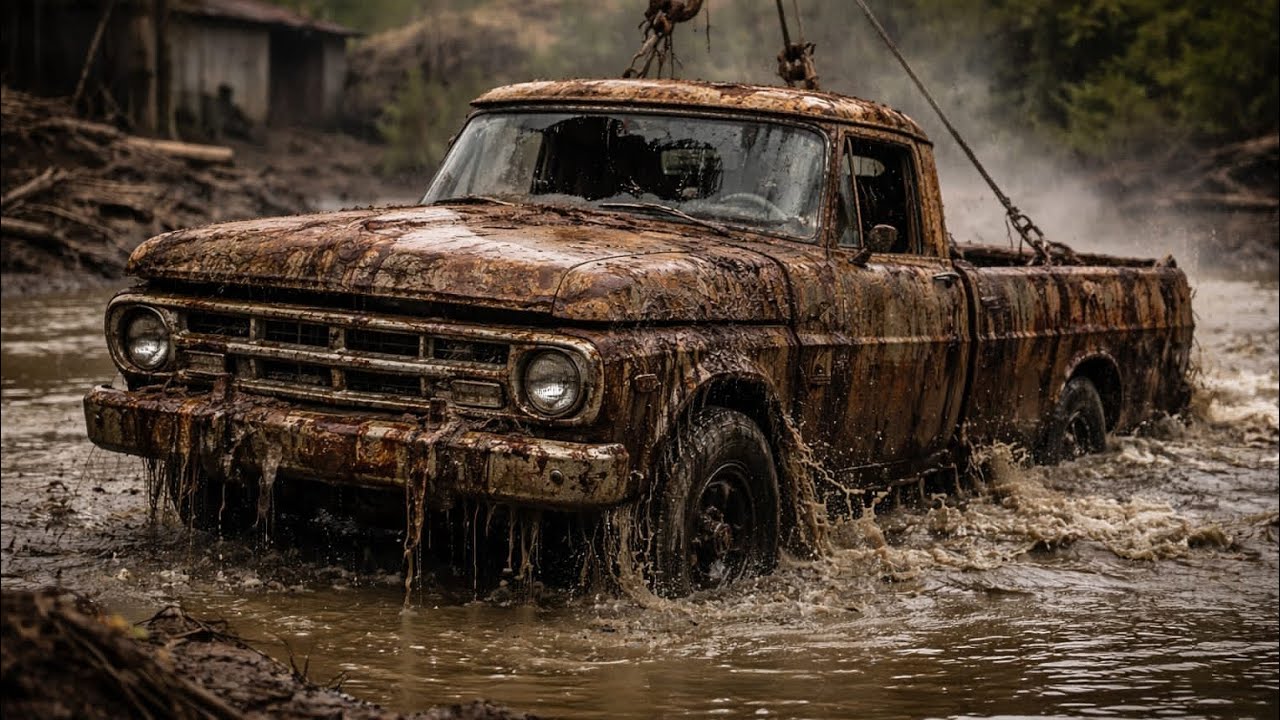 ASMR Car Restoration 2027 | Ford F-1 Pickup Full Rust Repair & Relaxing Rebuild