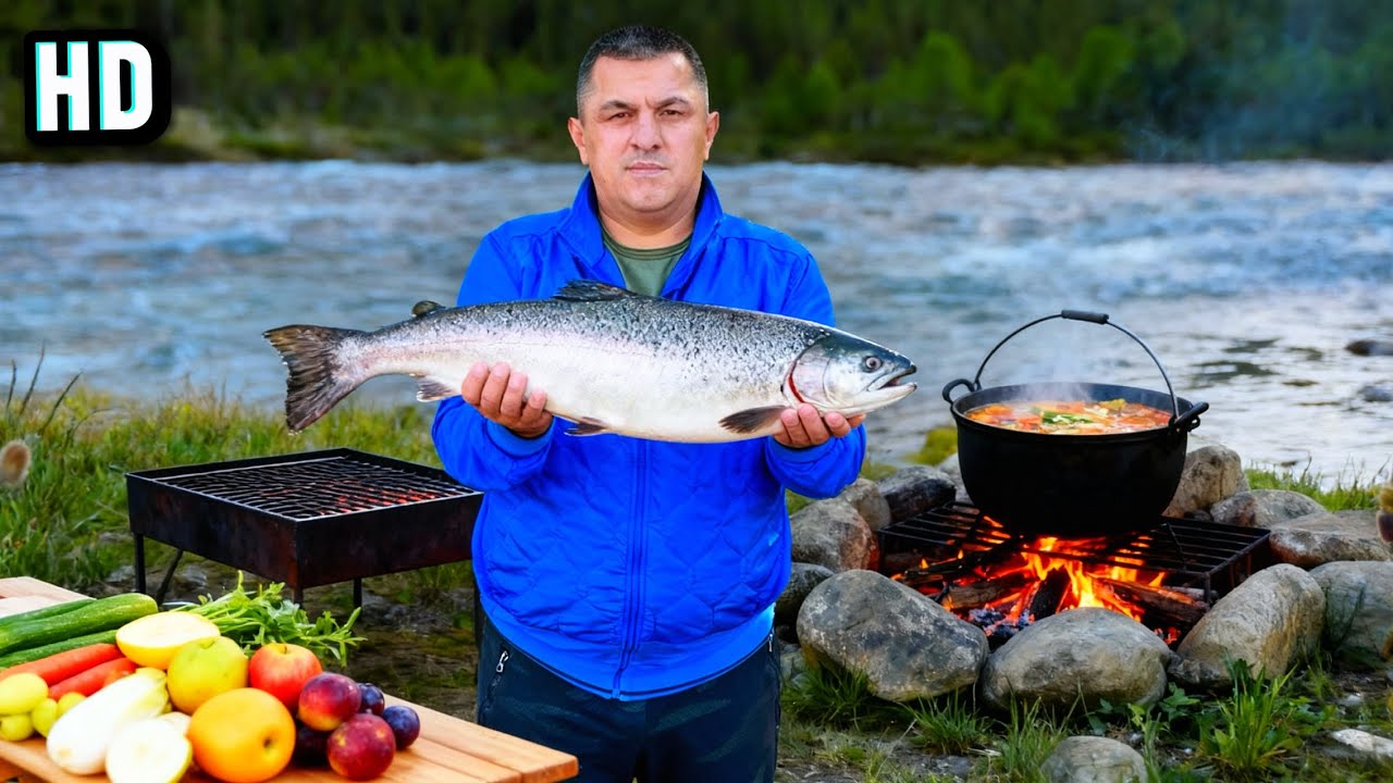 Уха из семги и Рыбный шашлык / Какой рецепт вкуснее?