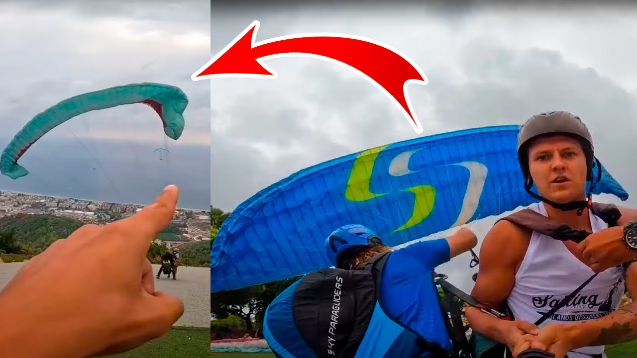 ЗАПУТАЛСЯ ПАРАШЮТ 🤯 ВСЯ ЖИЗНЬ ПЕРЕД ГЛАЗАМИ...