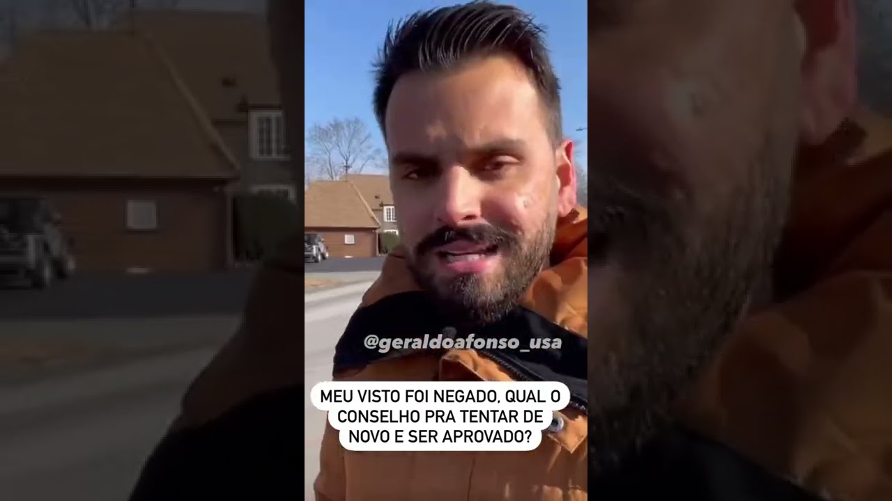 Se o visto americano for negado fa&ccedil;a isso! 🇺🇸