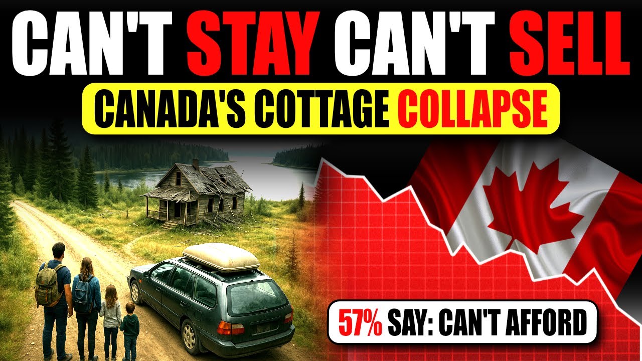 CAN’T STAY, CAN’T SELL - Canada’s Cottage Collapse (2025 Real Estate Crisis)
