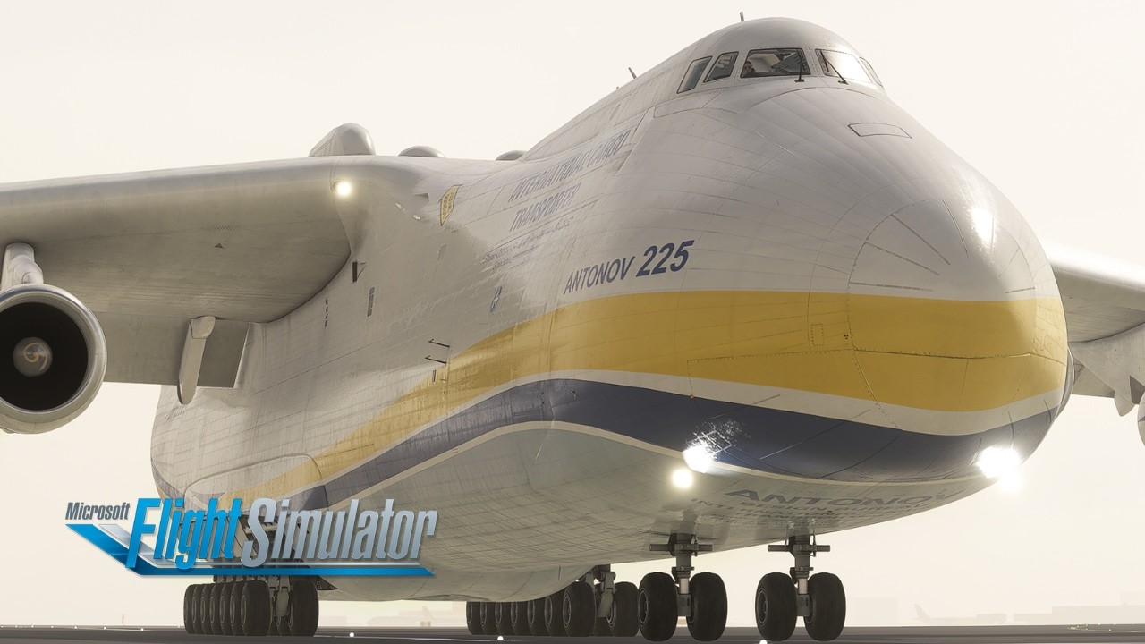 Foggy Landing in South Korea with Antonov An-225 from Cairns to Seoul