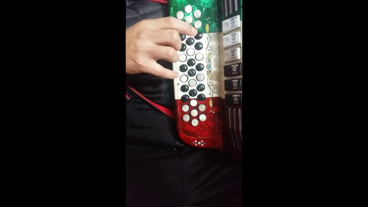 La Muchacha De Los Ojos Tristes Los Retoños Del Rio En Tutorial Para Acordeón Primera Parte