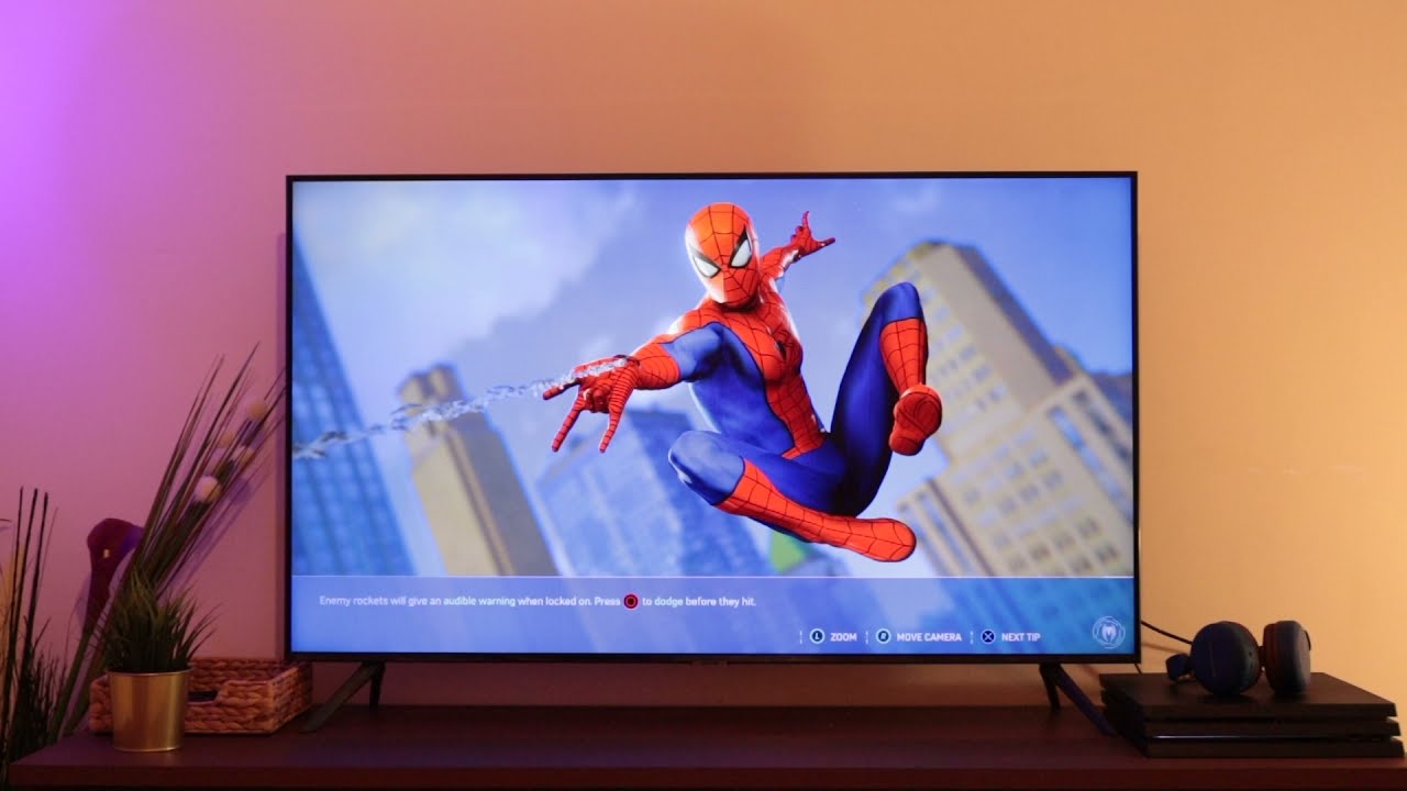 TELEVISION SAMSUNG 50AU7100 مراجعة تلفاز سامسونج