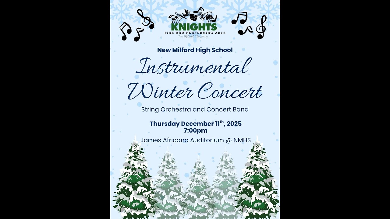 NMHS Instrumental Winter Concert 2025