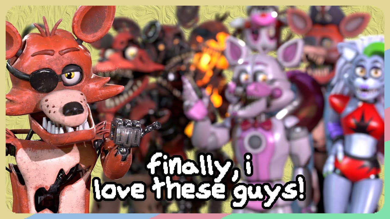 Talking about EVERY Foxy in FNAF