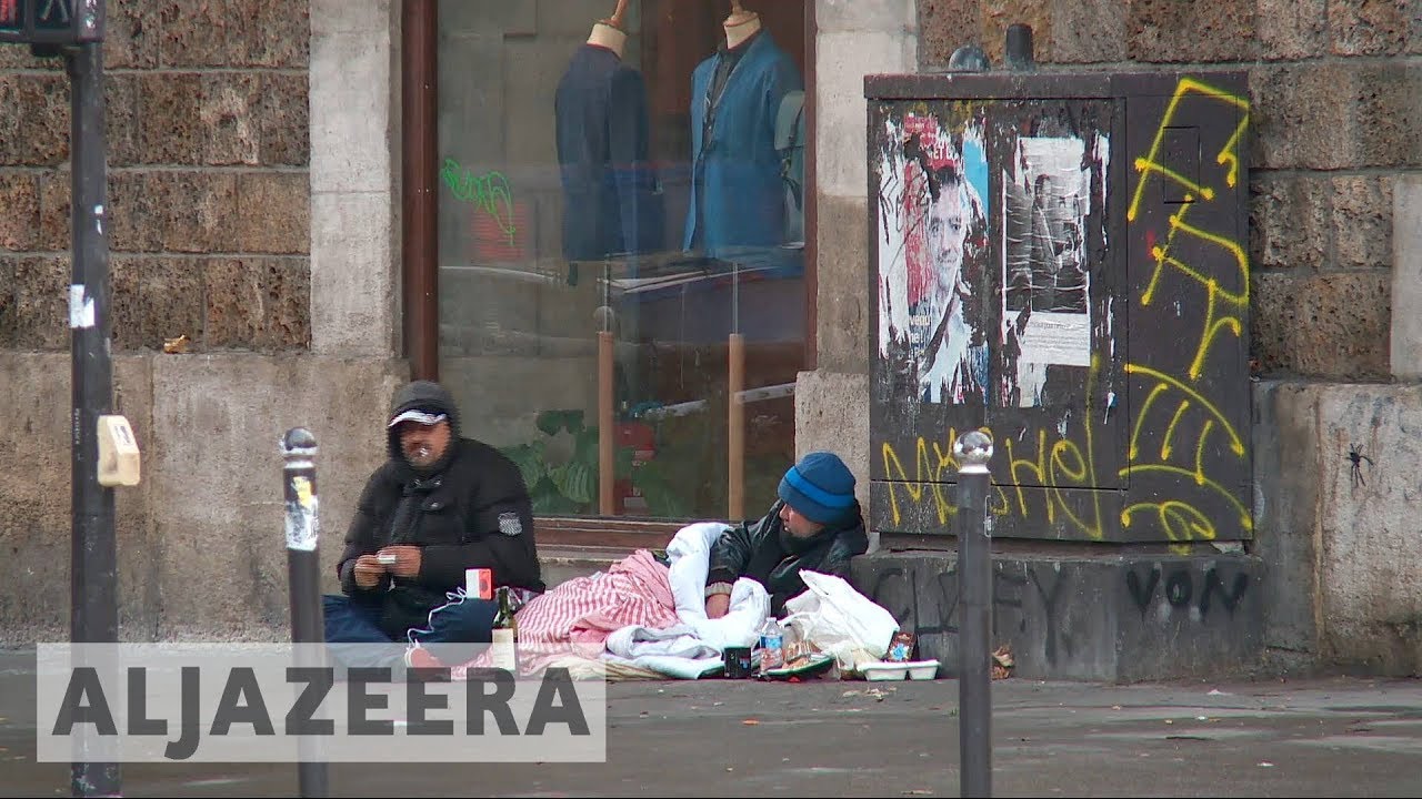 🇫🇷 Ночуем на улице в Париже: число бездомных растёт | Al Jazeera English