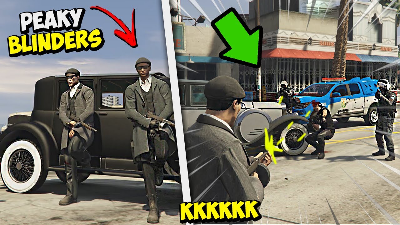 JOGANDO GTA RP COM OS PEAKY BLINDERS